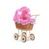 Cochecito de Muñeca My Sweet Baby con Cama y Ropa Rosa