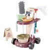 Set de limpieza infantil, fabricado en plástico seguro y duradero.