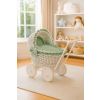 Carrito de Muñecas My Sweet Baby - Pram de Mimbre con Ropa - imagen 3