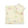Pram Bedding Set With Duvet And Pillow 2pcs - Happy Rabbits Yellow