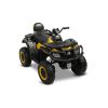 Vehículo Toyz Rush amarillo para aventuras al aire libre.