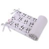 Protector de Cuna Universal My Sweet Baby Panda Gris