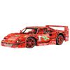 Coche de Carreras Deportivo de Bloques Rojo 1:10 2688 piezas