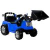 Tractor eléctrico azul para niños ZP1005