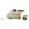 Camión con animales de madera Trixie - Juguete educativo