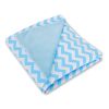 Manta de Asiento para Bebés Doble Cara My Sweet Baby Chevron Azul - imagen 2