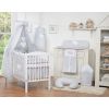 Juego de Ropa de Cuna 5 piezas My Sweet Baby Col. Corazones Grises - imagen 2