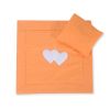 Juego de Cama para Bebé My Sweet Baby - Duvet y Almohada Naranja