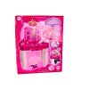 Mesa de Tocador Controlada por Varita con MP3 Rosa