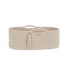 Moses Basket Boho Handmade Cotton With Mattress - Cream
