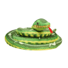 Serpiente de Peluche Verde 400 cm