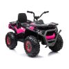 Cuatrimoto eléctrica pintada en rosa XMX607