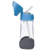 4448 TRITAN BOTTLE WITH STRAW 450ML BLUE SLATE BB00444 - imagen 2