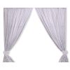 Cortinas para habitación de bebé My Sweet Baby - Corazones colgantes