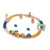 Juego de trenes de madera Trixie - Diversión educativa para bebés