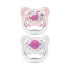 Chupete Dr brown's PreVent Glow mariposa 0-6 meses 2-Pack
