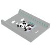 Cambiador Suave Sensillo - Panda Gris - Ideal para Bebés