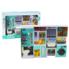 Juego de Baño 4 en 1: Ducha, Inodoro, Lavadora y Accesorios