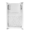 Minicuna Tijera Madera Merlo Crudo/bco 55x87x74 Cm - Cambrass - imagen 3
