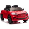 Coche Eléctrico Ford Mustang Mach-E Rojo Lean cars para Niños