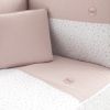 Jgo 2 Pcs.colcha I-v. Cuna 60 Plumeti Rosa 60x120x3 Cm - Cambrass - imagen 3