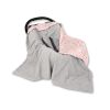 Manta de Coche Para Bebé My Sweet Baby - Ballerinas Rosa/Gris - imagen 3