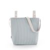 Bolso talega Taylor Cambrass color azul vichy, vista frontal