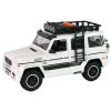 Coche todoterreno blanco a pilas
