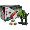 Dinosaurio Interactivo con efecto de fuego y huevos