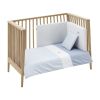 Jgo 2 Pcs.f.nordica Cuna 70 Vichy10 Celeste 110x170x3 Cm - Cambrass