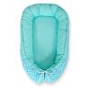 Baby Nest Double-sided Premium Cocoon For Infants Bobono- Mint Rosette