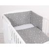 Protector de Cuna Universal My Sweet Baby - Estrellas Mini Blancas - imagen 2