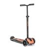 Scoot&ride Highwaykick 5 LED Peach (melocotón) - Patinete para niños y adultos