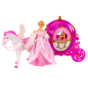 Carruaje Princesa con Pegaso y Muñeca para Niñas - imagen 2