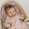 Set de Cochecito Sensillo Velvet Bloom Beige para Bebés