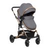 Carrito de bebé 3en1 Kikkaboo Amaia Gris Claro 2024 - imagen 2