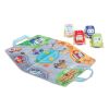 Coches de peluche Toyz con tapete colorido para jugar