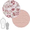 Colchoneta Silla Uni.rev.oval Linen Rosa 43x88x1 Cm - Cambrass - imagen 2