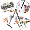 Set de Camping de Madera con Accesorios y Fogata - 45 Piezas