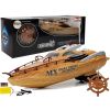 Barco de motor a control remoto 27Mh con alcance de 40 m