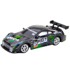 Vista lateral del coche de Drift RC con iluminación LED