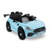 Coche eléctrico Toyz Volti azul 12V con función balanceo, vista lateral