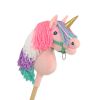 Unicornio de Juguete My Sweet Baby - Caballito de Madera Rosa - imagen 3