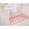 Protector de Cuna Knot Bumper - My Sweet Baby en Rosa Pastel - imagen 3