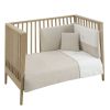 Jgo 2 Pcs.f.nordica Cuna 60 Lino Rosa 100x140x3 Cm - Cambrass
