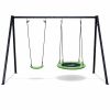 Columpio Infantil de Jardín 2 en 1 con Estructura – Nido de Cigüeña y Asiento