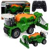 Cosechadora teledirigida Lean Toys 1:24 con función de pulverización
