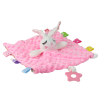 Manta y Peluche Conejo Suave con Mordedor y Sonajero
