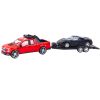 Set de Vehículos Todo Terreno con Remolque y Coche Deportivo - imagen 2