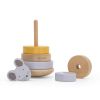 Torre apilable de madera Mrs. Mouse - Juguete Trixie